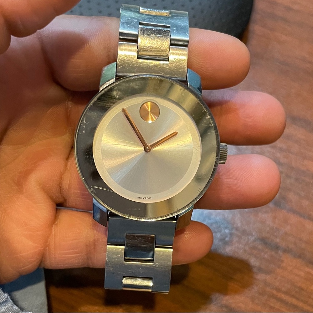 Silver Movado Bold Watch (Women’s)